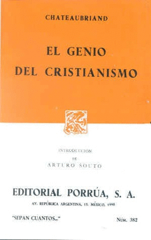 EL GENIO DEL CRISTIANISMO