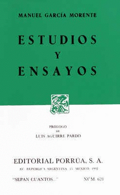 ESTUDIOS Y ENSAYOS