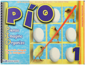 PIO 1 PIENSO, IMAGINO Y ORGANIZO PREESCOLAR