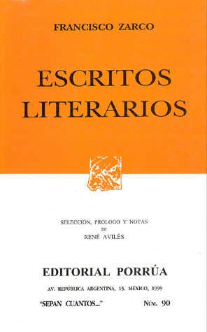 ESCRITOS LITERARIOS