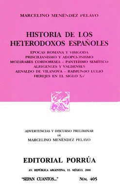 HISTORIA DE LOS HETERODOXOS ESPAÑOLES