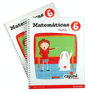 MATEMATICAS 6 ESPIRAL DE NUMEROS MODULO 1 Y 2 PRIMARIA