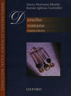 DERECHO ROMANO 4ED.