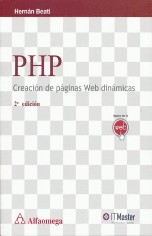 PHP CREACION DE PAGINAS WEB DINAMICAS.