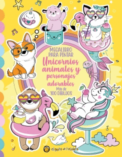 Libro Para Pintar Infantil De Distintos Personajes - Distribuidora