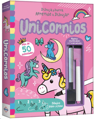 DIBUJA BORRA UNICORNIOS