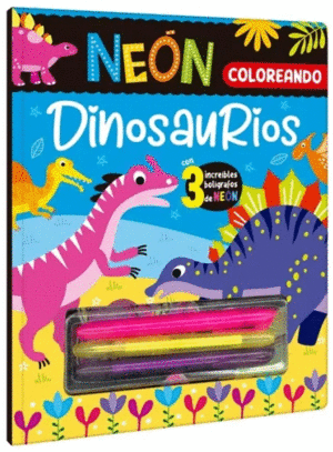 NEÓN COLOREANDO DINOSAURIOS