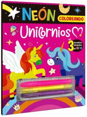 NEÓN COLOREANDO UNICORNIOS