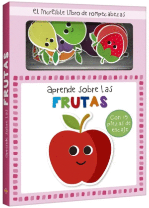 APRENDE SOBRE LAS FRUTAS LIBRO ROMPECABEZAS TD