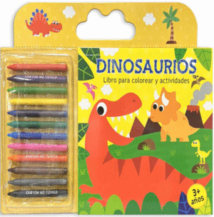 DINOSAURIOS LIBRO PARA COLOREAR Y ACTIVIDADES