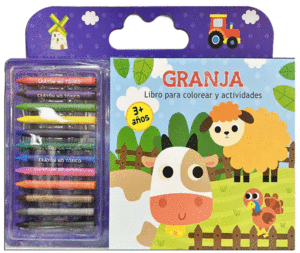 GRANJA LIBRO PARA COLOREAR Y ACTIVIDADES