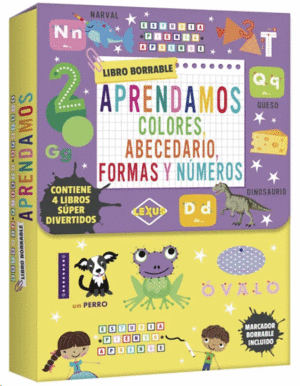 APRENDAMOS LIBRO BORRABLE 