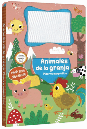 ANIMALES DE LA GRANJA PIZARRA MAGNÉTICA