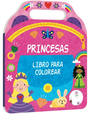 PRINCESAS LIBRO PARA COLOREAR 