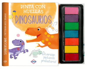PINTA HUELLA DINOSAURIOS