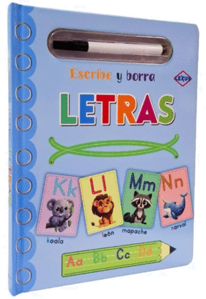 ESCRIBE BORRA LETRAS 