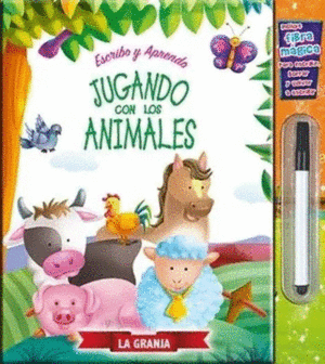 LA GRANJA JUGANDO CON LOS ANIMALES