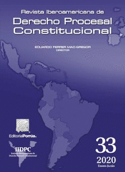REVISTA IBEROAMERICANA DE DERECHO PROCESAL CONSTITUCIONAL 33 ENERO-JUNIO 2020