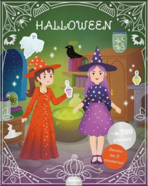 LIBRO DE STICKERS HALLOWEEN