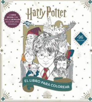 HARRY POTTER LIBRO DE COLOREAR