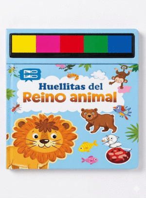 LIBRO COLOREAR HUELLITAS REINO ANIMAL
